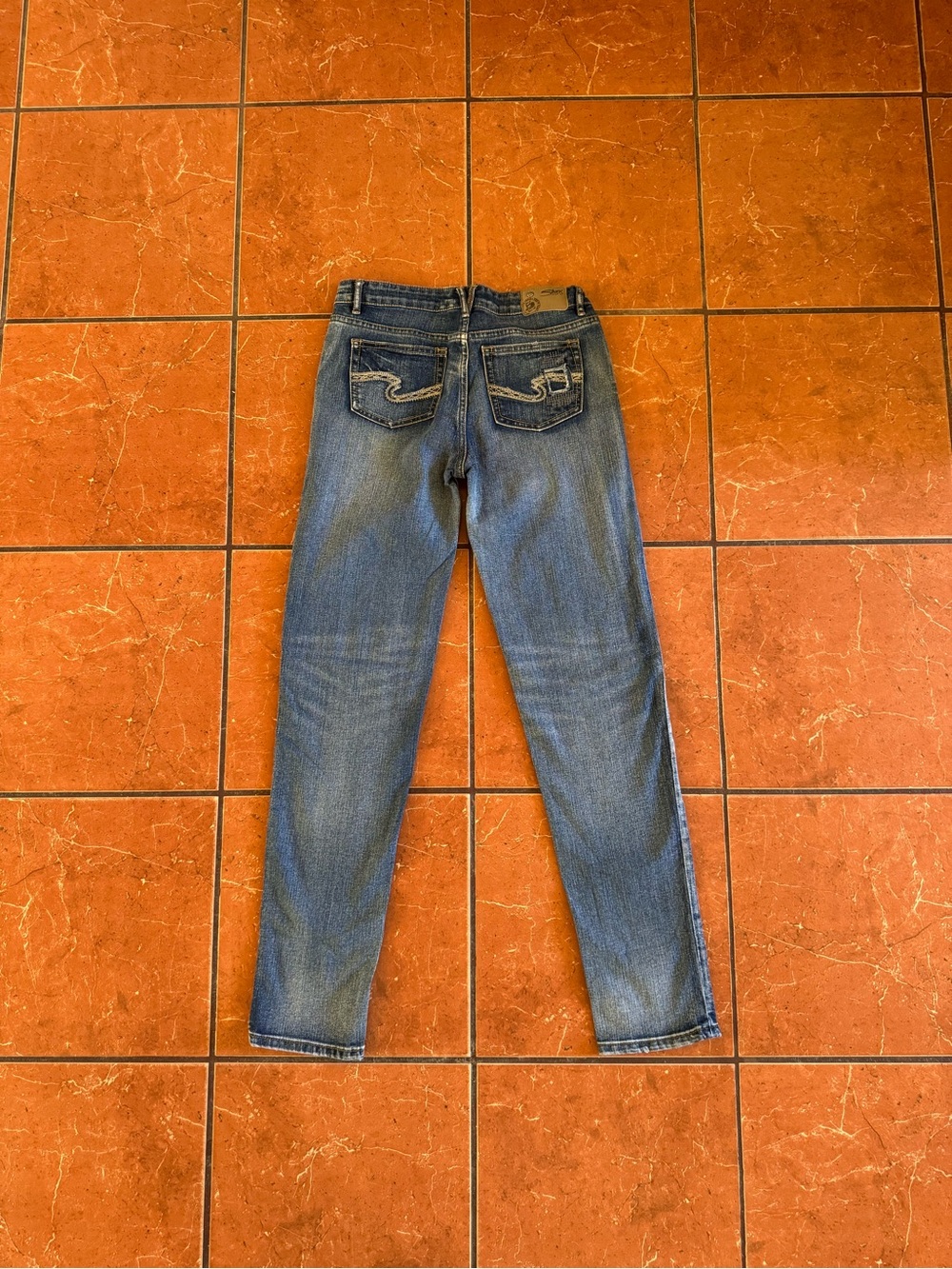 Silver Jeans Co. CARA Women’s Skinny Jeans Size 16 Adjustable Waist
